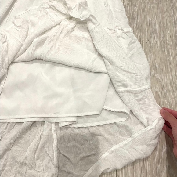 Hollister White Maxi Skirt XXS - Picture 4 of 6